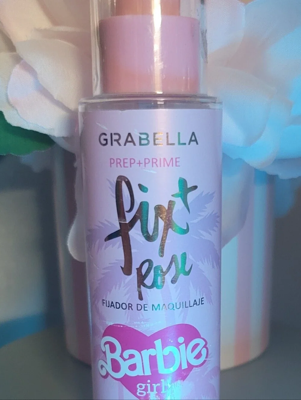 Abella Fixerosa Prep + Prime Makeup Setting Spray - Pink